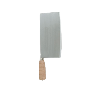 Thunder Group SLKF016 8" Cast Iron Blade Wood Handle Bone Knife