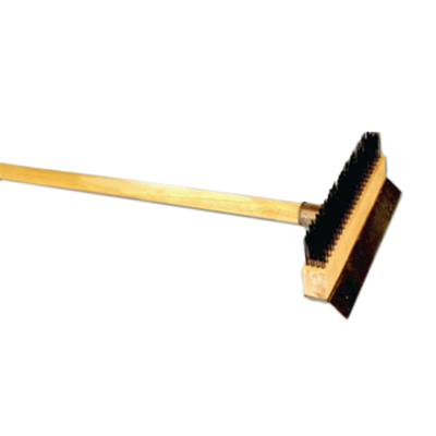 Thunder Group WDPB037 37" L Wood Handle Pizza Oven Brush