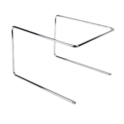 Thunder Group CRPTS997 9" W x 6.5" H Chrome-Plated Wire Pizza Stand