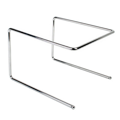 Thunder Group CRPTS997 9" W x 6.5" H Chrome-Plated Wire Pizza Stand
