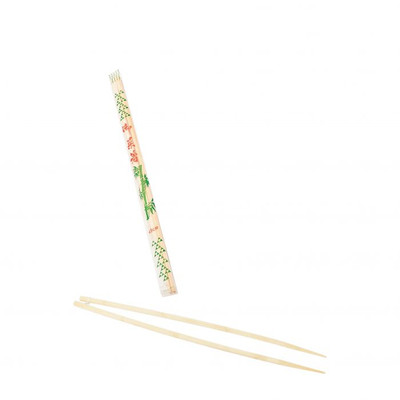 Thunder Group BACS002 17" Long Brown Bamboo Chopsticks