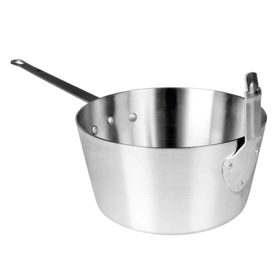 Thunder Group ALSF003 10 Qt. Aluminum Mirror Finish Fry Pot
