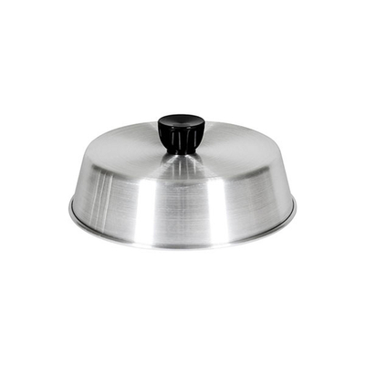 Thunder Group ALBC008 8&quot; W Round Aluminum Grill Basting Cover
