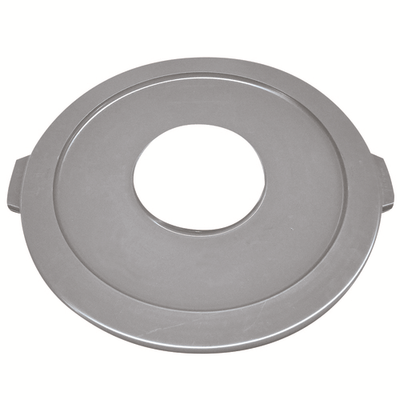 Thunder Group PLTC044GH Gray Round Plastic Trash Can Lid