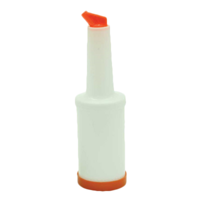 Thunder Group PLSNP01O 1 Qt. Orange Plastic Storer and Pour