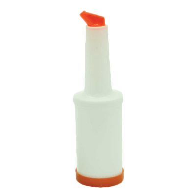 Thunder Group PLSNP01O 1 Qt. Orange Plastic Storer and Pour