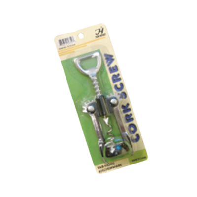 Thunder Group SLBO005 Stainless Steel Wing Type Corkscrew Opener