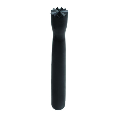 Thunder Group PLML008T 8" L Black Plastic Triangular Head Muddler