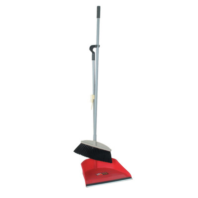 Thunder Group PLDP003 Plastic Fish-Style Dust Pan or Broom Set