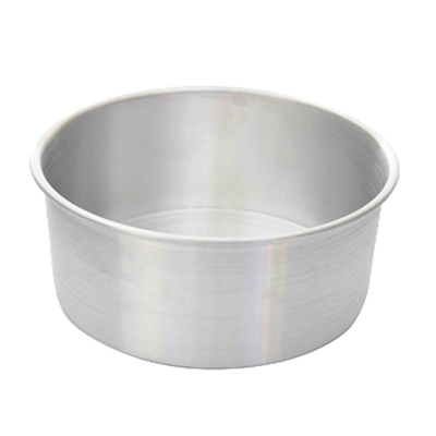 Thunder Group ALCP0803 8&quot; Dia. x 3&quot; H Round Aluminum Layer Cake Pan