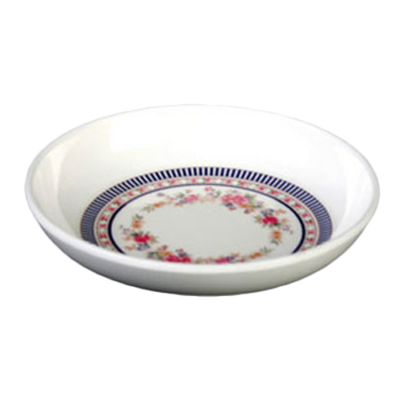 Thunder Group 1101AR 1 Oz. Melamine Rose Sauce Dish