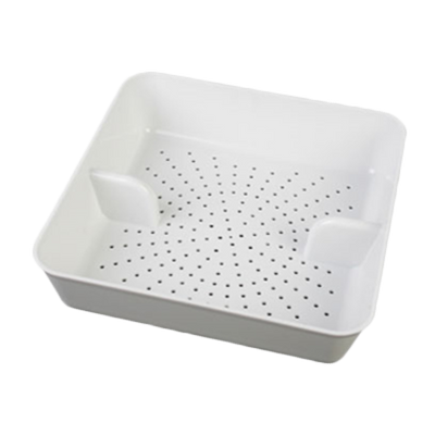 Thunder Group PLFDS285 8.5" W 2.25" H x 8.5" D ABS-Plastic Square Floor Drain Strainer