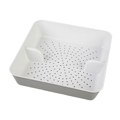Thunder Group PLFDS285 8.5" W 2.25" H x 8.5" D ABS-Plastic Square Floor Drain Strainer