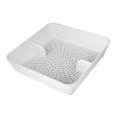 Thunder Group PLFDS285 8.5" W 2.25" H x 8.5" D ABS-Plastic Square Floor Drain Strainer