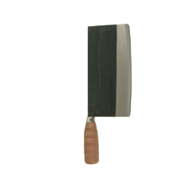 Thunder Group SLKF004HK 8" Cast Iron Blade Wood Handle Ping Knife