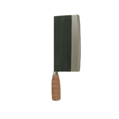 Thunder Group SLKF004HK 8" Cast Iron Blade Wood Handle Ping Knife