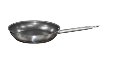 Thunder Group SLSFP4111 9.38" H Stainless Steel Welded Hollow Handle Fry Pan