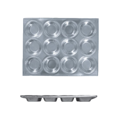 Thunder Group ALKMP012 12 Cups Aluminum Muffin Pan