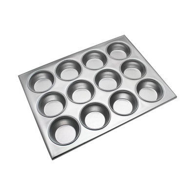 Thunder Group ALKMP012 12 Cups Aluminum Muffin Pan