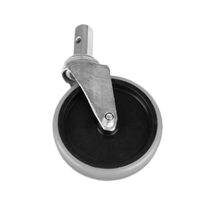 Thunder Group PLRC005 5" Swivel Non-Locking Heavy Duty Stem Caster
