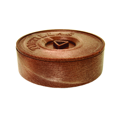 Thunder Group PLTW085BR 8.5" W Terra Cotta Polypropylene Lift-Off Cover Tortilla Warmer