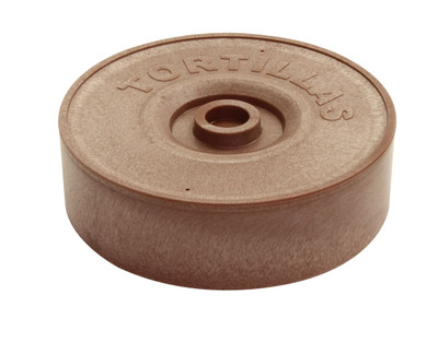 Thunder Group PLTW085BR 8.5" W Terra Cotta Polypropylene Lift-Off Cover Tortilla Warmer