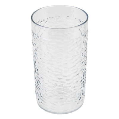 Thunder Group PLPTB016C 16 Oz. Clear Plastic Pebble Tumbler