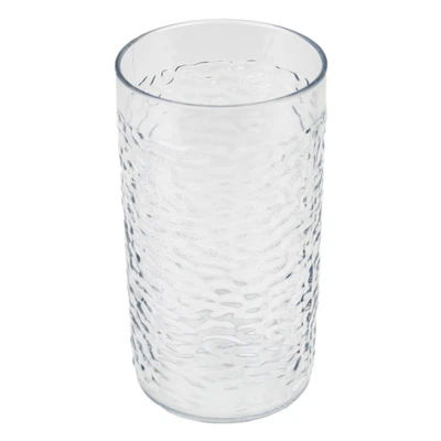 Thunder Group PLPTB016C 16 Oz. Clear Plastic Pebble Tumbler