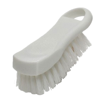 Thunder Group PLCBB02WH 6" x 2.5" x 2" H White Plastic Cutting Board Brush