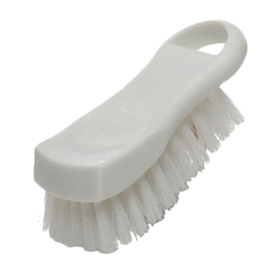 Thunder Group PLCBB02WH 6" x 2.5" x 2" H White Plastic Cutting Board Brush