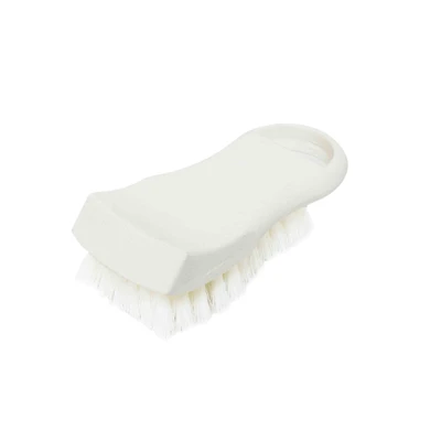 Thunder Group PLCBB02WH 6" x 2.5" x 2" H White Plastic Cutting Board Brush