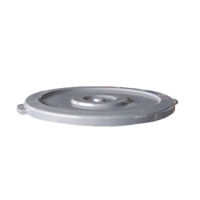 Thunder Group PLTC032GL Gray Plastic Snap-On Round Trash Can Lid for PLTC032G