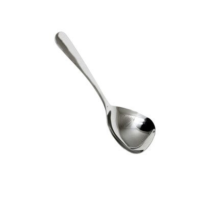 Thunder Group SLTTSP001 8.38" L Stainless Steel Non-Insulated Handle Serving Spoon