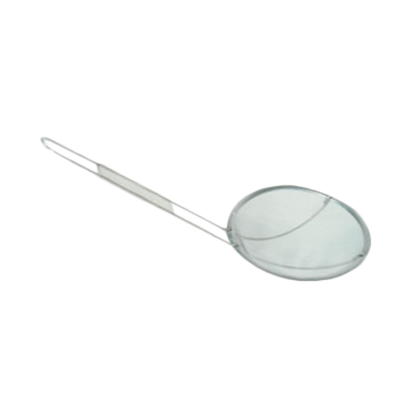 Thunder Group SLSKR70 17" L Stainless Steel Round Fine Mesh Bowl Skimmer