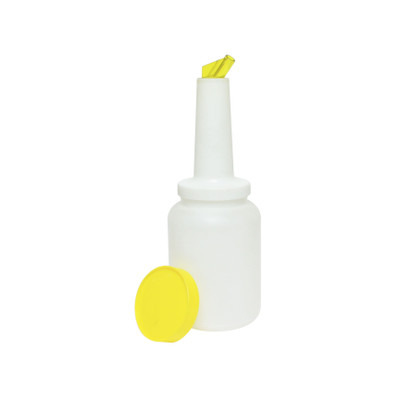 Thunder Group PLSNP02Y 2 Qt. Yellow Plastic Storer and Pour