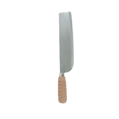 Thunder Group SLKF020 8" Cast Iron Blade Wood Handle Duck Knife