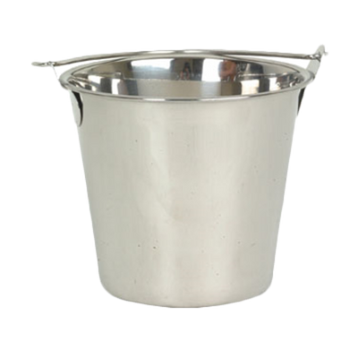 Thunder Group SLPAL006 6 Qt. Stainless Steel Utility Pail