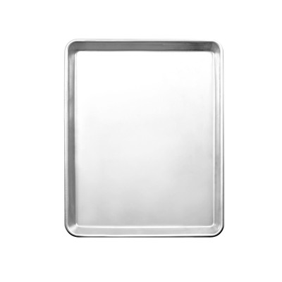 Thunder Group ALSP1826H 18" W x 26" D 16 Ga. Aluminum with Galvanized Wire Full Size Sheet Pan