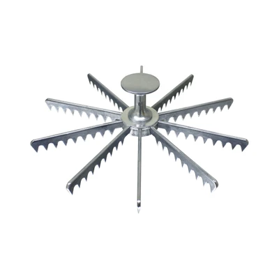 Thunder Group ALPMA010 10 Cuts Aluminum Pie Marker