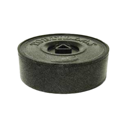 Thunder Group PLTW085BK 8.5" W Black Polypropylene Lift-Off Cover Tortilla Warmer