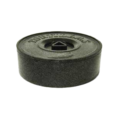 Thunder Group PLTW085BK 8.5" W Black Polypropylene Lift-Off Cover Tortilla Warmer