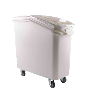 Thunder Group PLIB021C 21 Gal. White Polypropylene Ingredient Bin