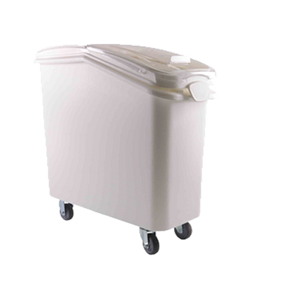 Thunder Group PLIB021C 21 Gal. White Polypropylene Ingredient Bin