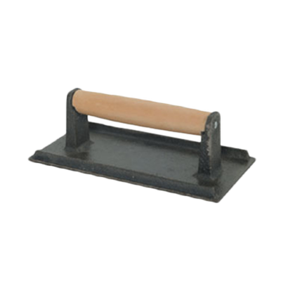Thunder Group SLKSW108 8.25" W Black Cast Iron Steak Weight