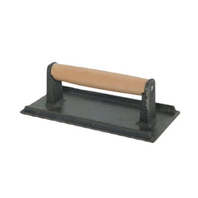 Thunder Group SLKSW108 8.25" W Black Cast Iron Steak Weight