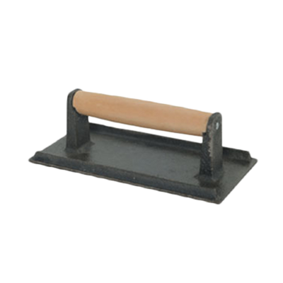 Thunder Group SLKSW108 8.25" W Black Cast Iron Steak Weight