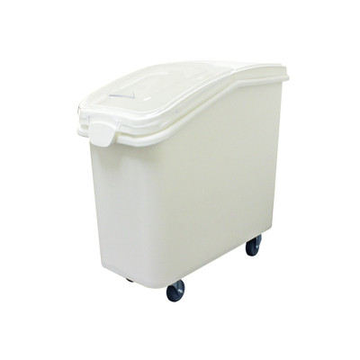 Thunder Group PLIB027C 27 Gal. White Polypropylene Ingredient Bin