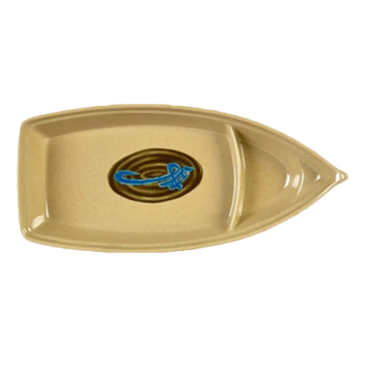 Thunder Group 8006J 54 Oz. Wei Melamine Sushi Boat