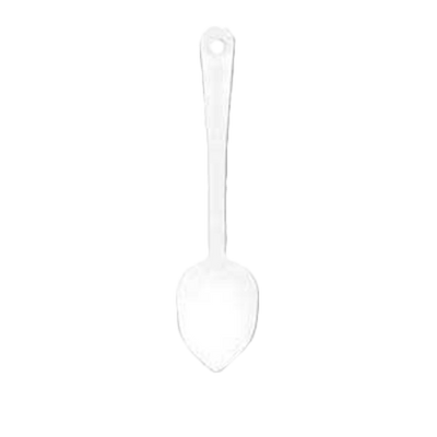 Thunder Group PLSS111CL 11&quot; Clear Polycarbonate Solid Serving Spoon