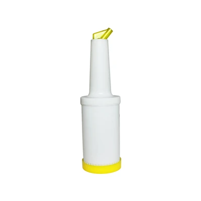 Thunder Group PLSNP01Y 1 Qt. Yellow Plastic Storer and Pour